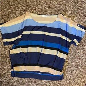New York & Company Striped Shirt